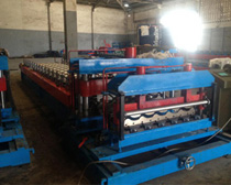 End Bent Roofing Tile Machine Line